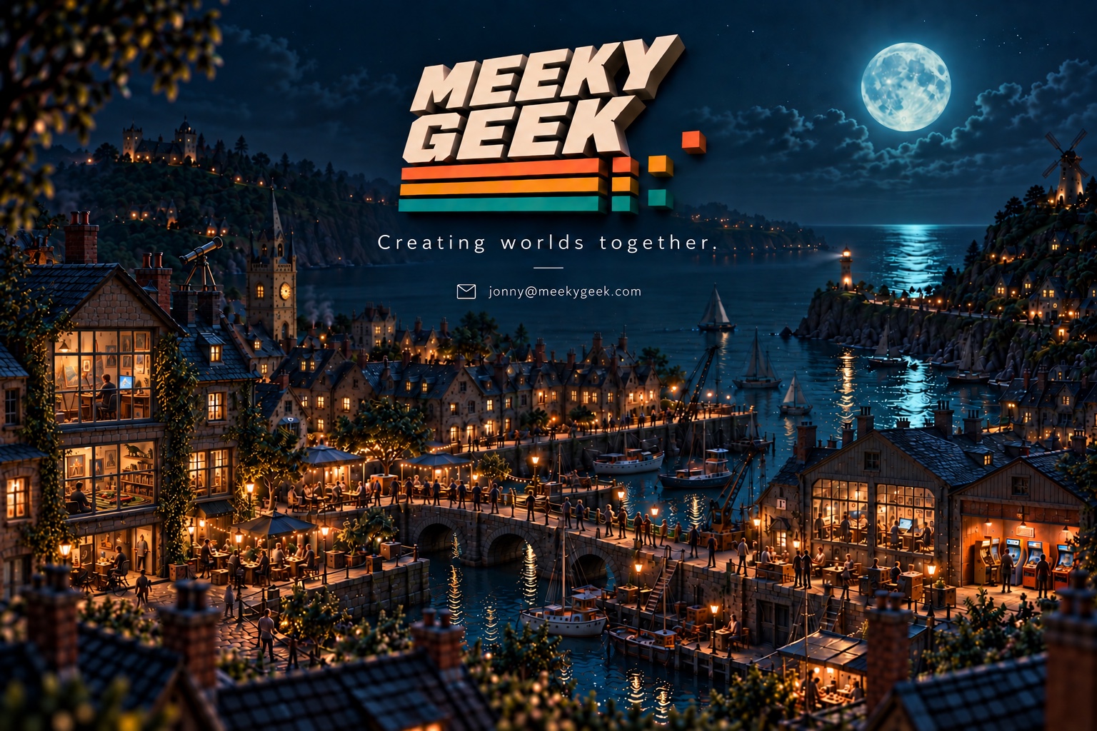 Meeky Geek — Creating worlds together.